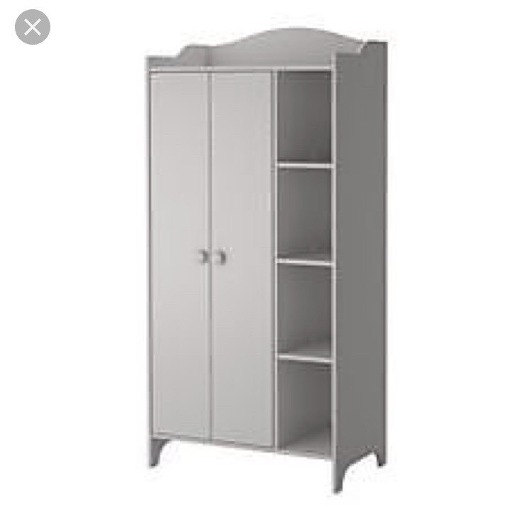 grey baby wardrobe